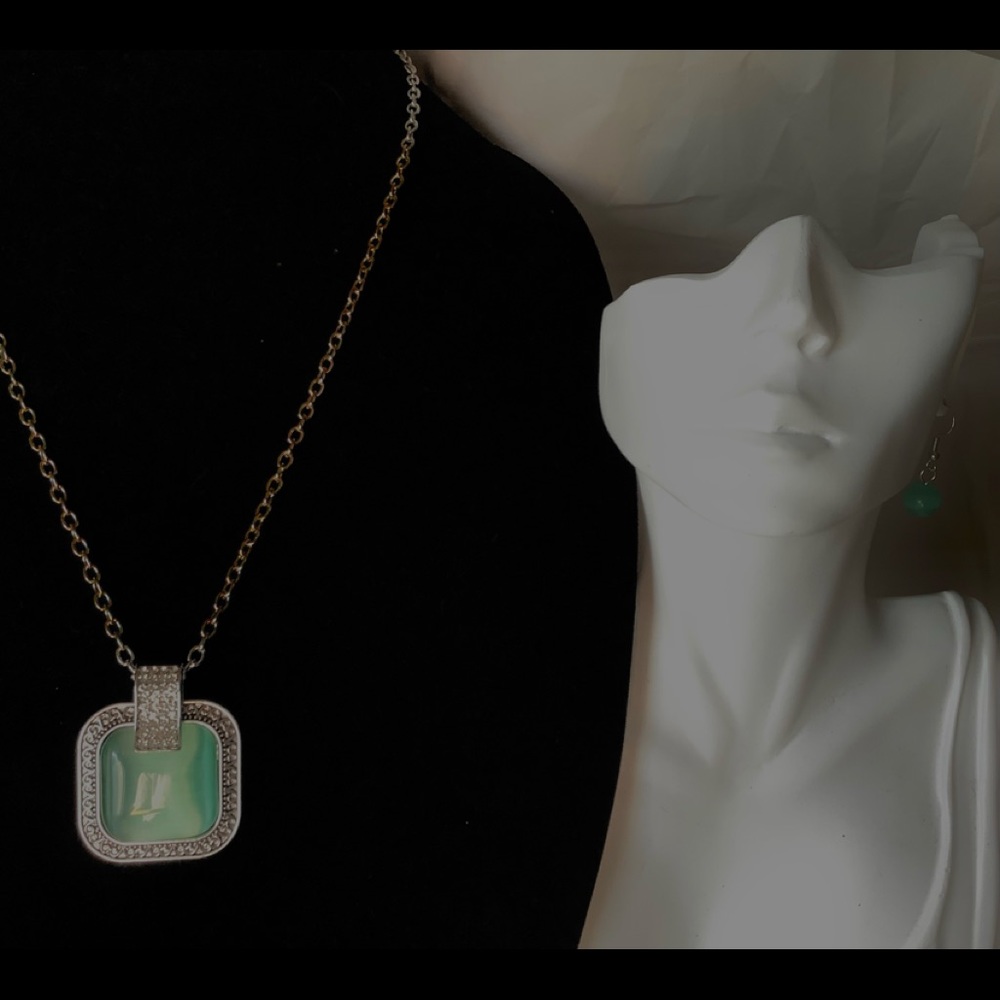 Ocean Green Moonstone💚 - Picture 7 of 7